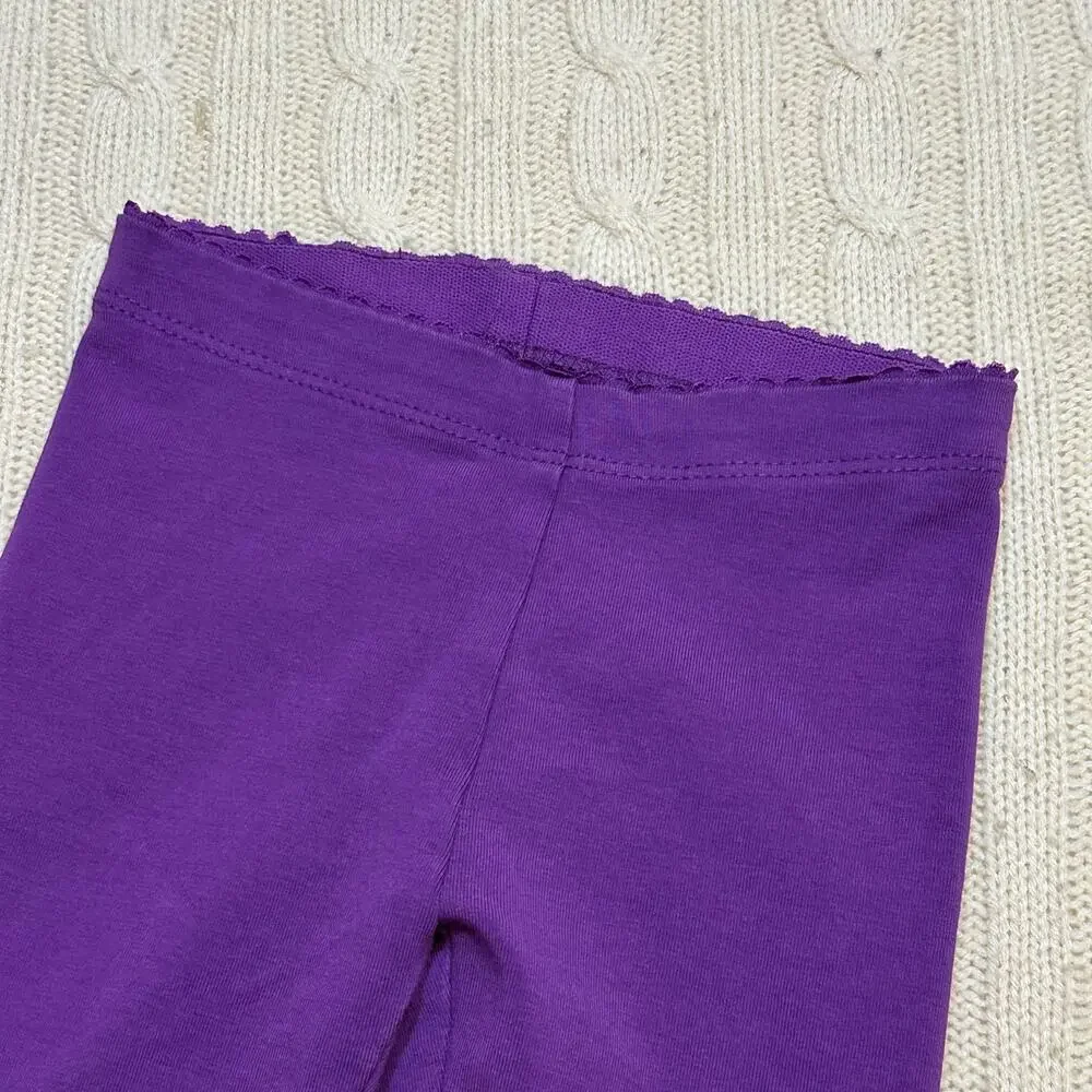 Dark Purple Tea Collection Leggings sz 12-18 months